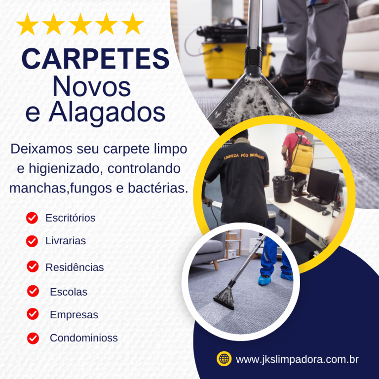 jks limpadora excelencia carpetes serviÇos