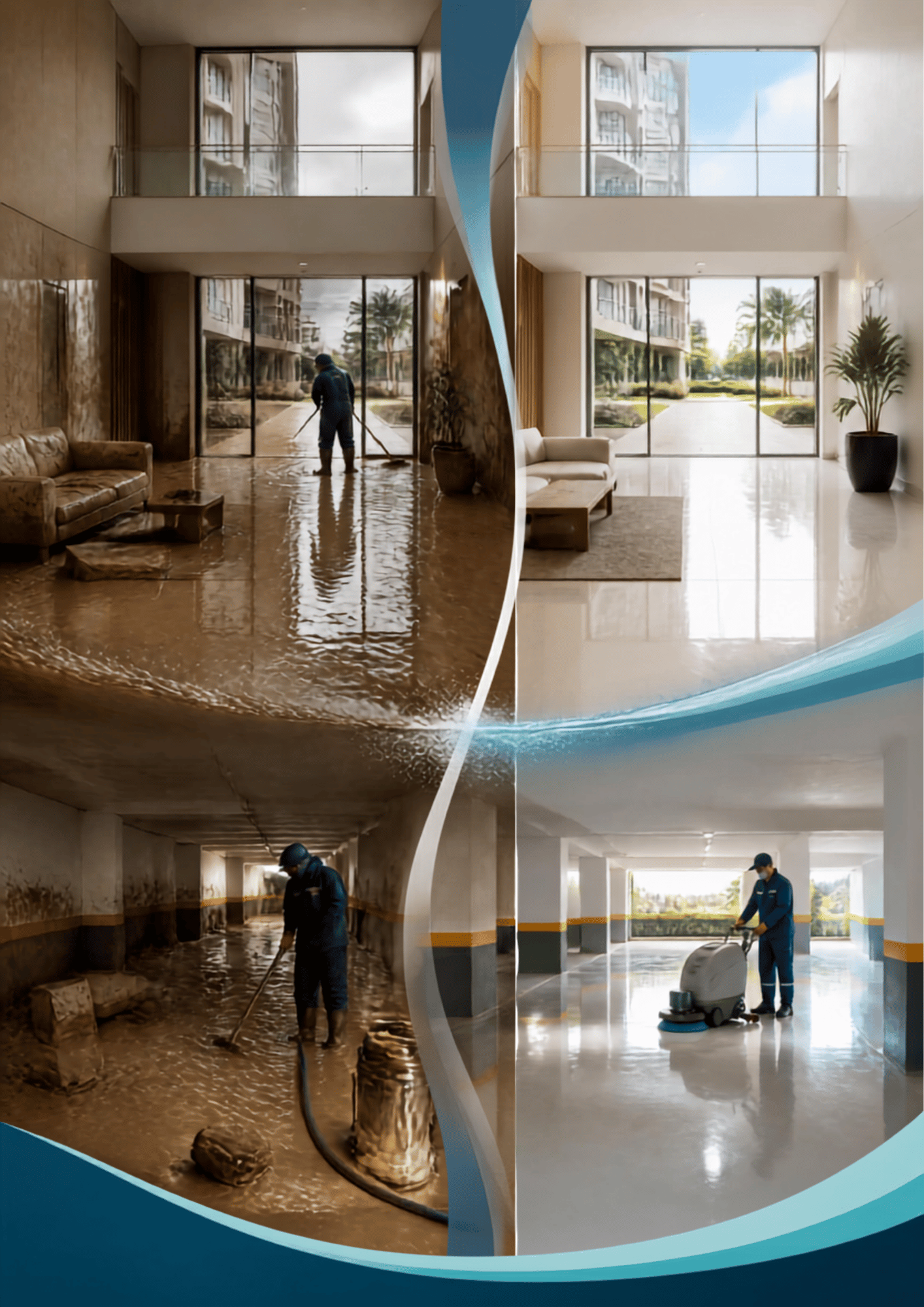 SERVIÇOS jkslimpadora limpeza enchentes condominios